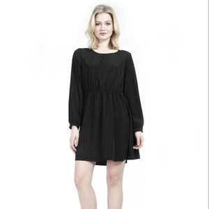 NWT Samantha Leibowitz Black Fit & Flare Dress - M